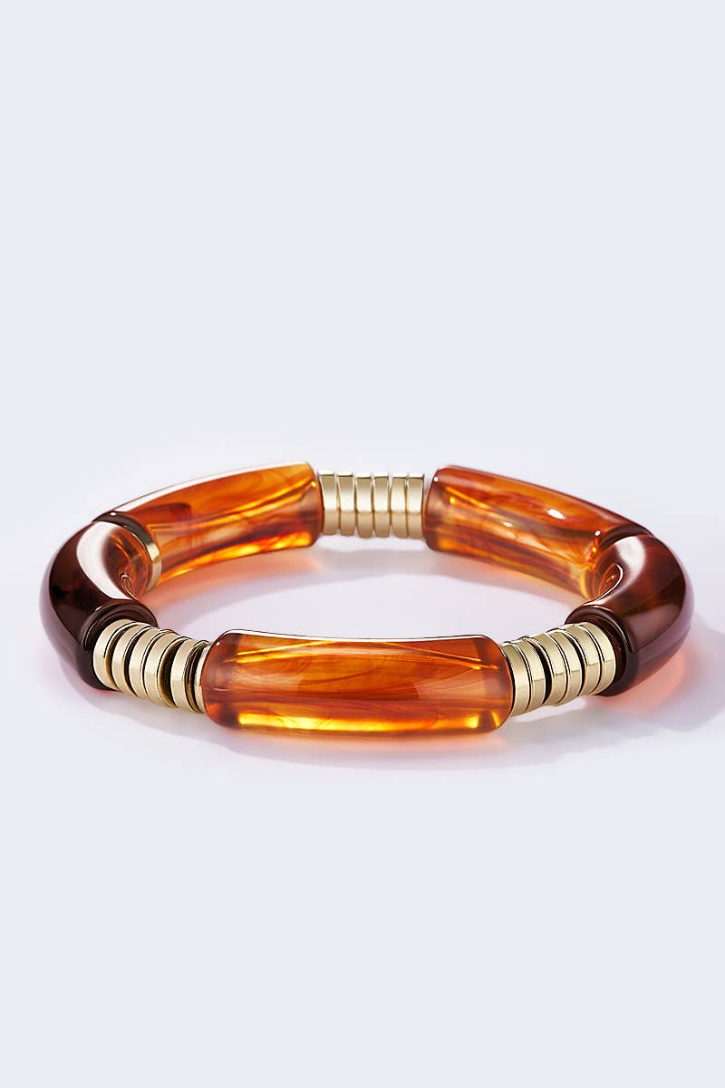 Elastische gekleurde armband