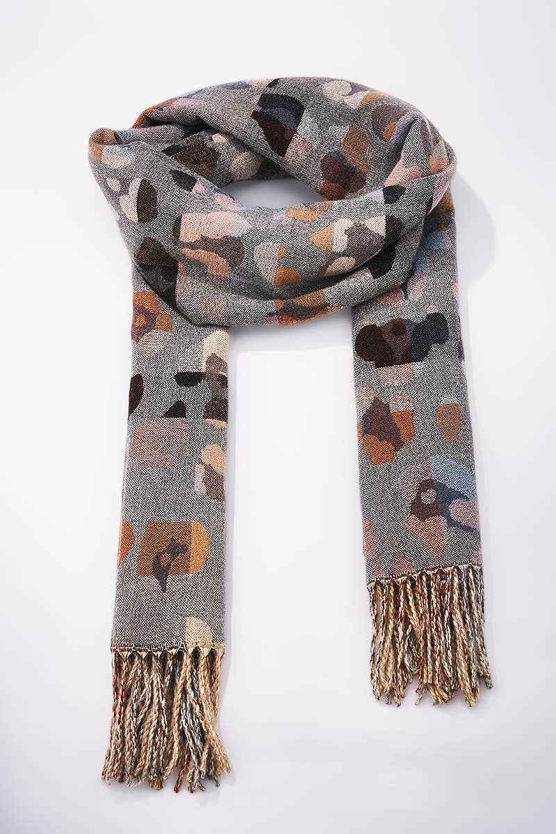 NANA sjaal met luipaardmotief