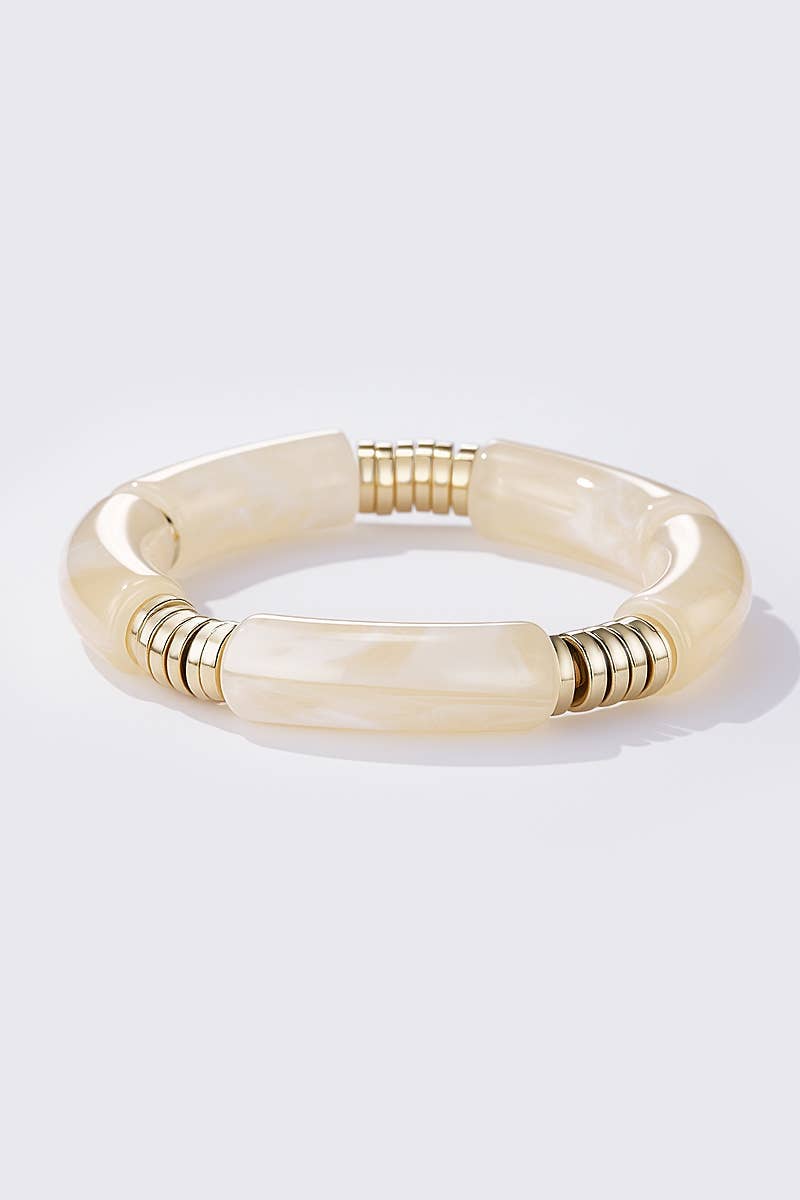 Elastische gekleurde armband