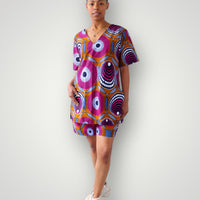 Shirt & Shorts Co-ord Set - Paars