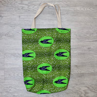 Nana's Tote Tas in Afrikaanse Print - Groen