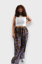 Cargar imagen en el visor de la galería, Baggy broek met kleurrijke Aztec-print
