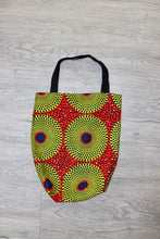 Afbeelding in Gallery-weergave laden, Tote Tas in Afrikaanse Print - Rood/Geel 2
