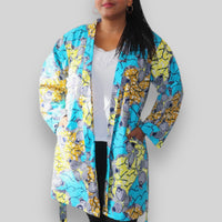 Kimono Vest van Afrikaanse Print - Multicolor 2