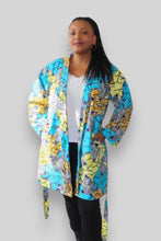 Afbeelding in Gallery-weergave laden, Kimono Vest van Afrikaanse Print - Multicolor 2
