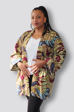 Afbeelding in Gallery-weergave laden, Kimono van Afrikaanse Print - Multicolor
