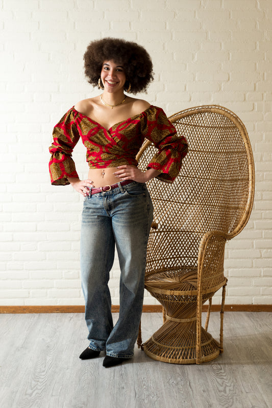 Wrap Crop Top