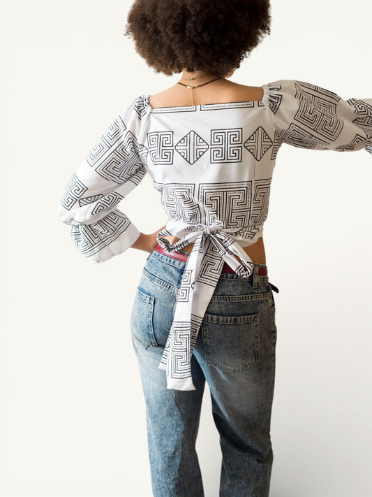 Wrap Crop Top