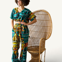 Baggy Broek –Crop Top Set