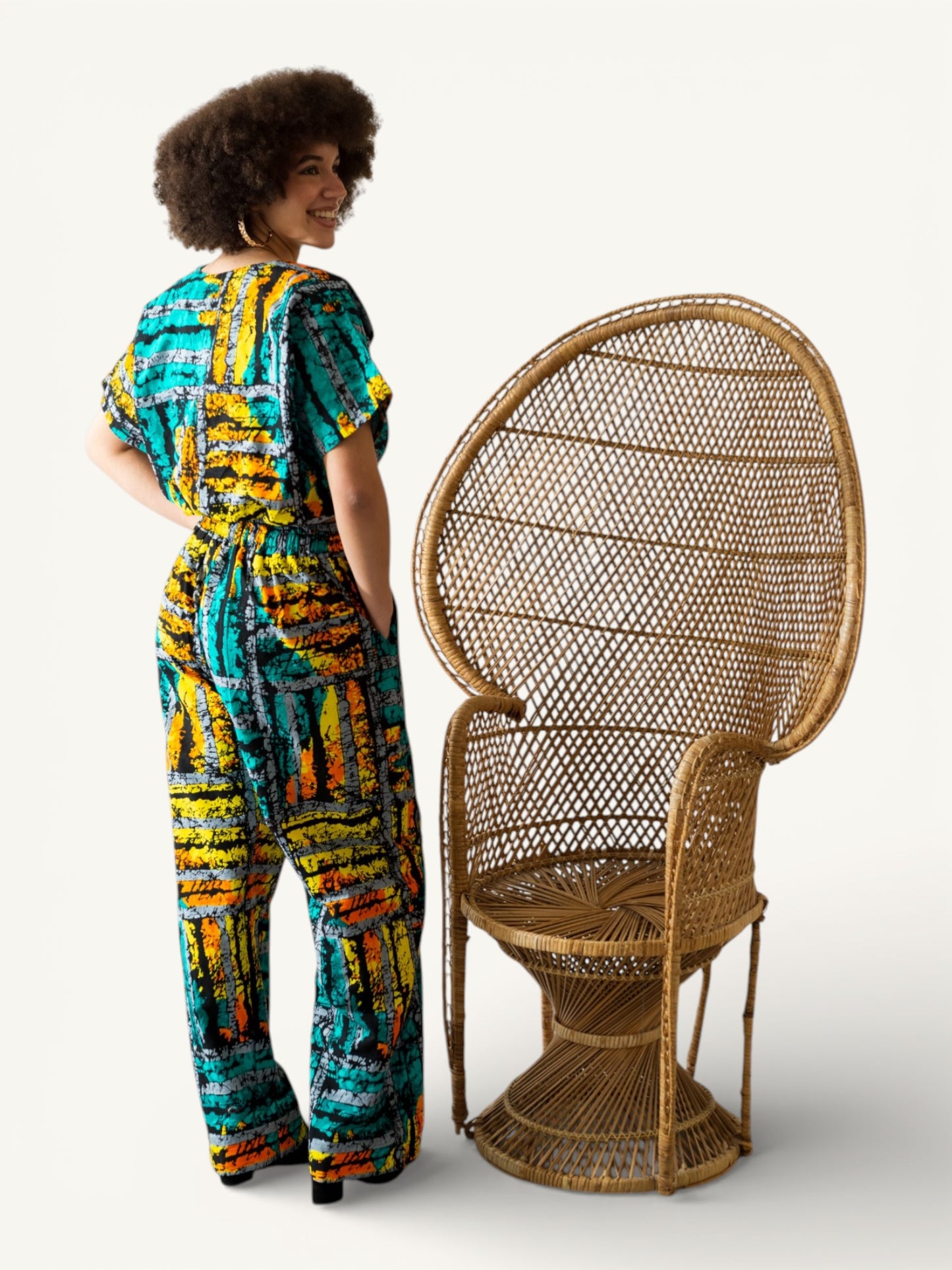 Baggy Broek –Crop Top Set