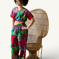 Baggy Broek – Crop Top Set