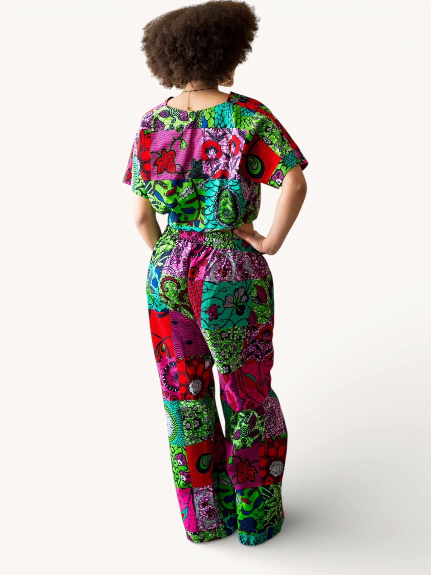 Baggy Broek – Crop Top Set