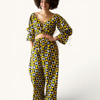 Baggy Broek –Wrap Top Set