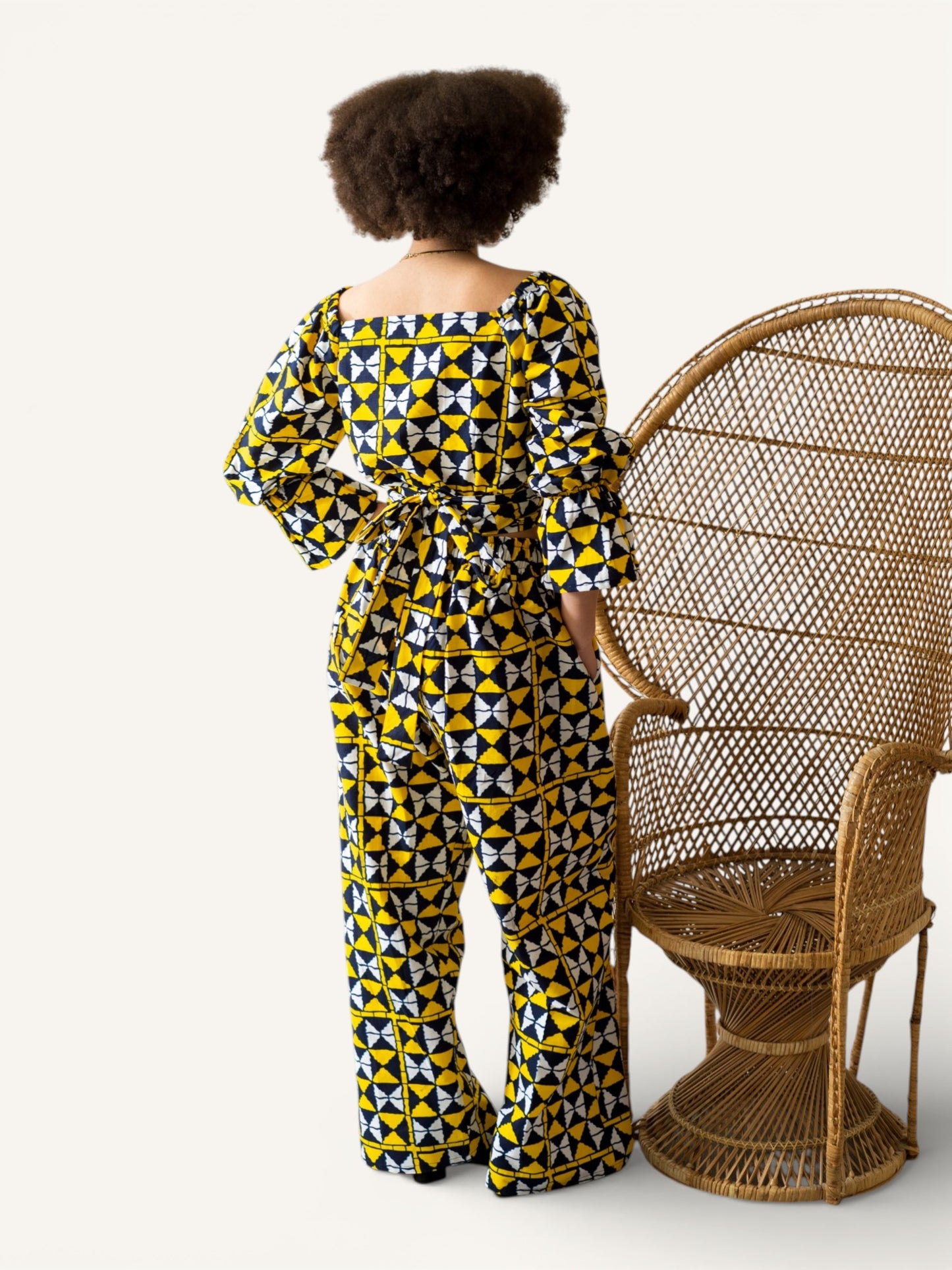 Baggy Broek –Wrap Top Set