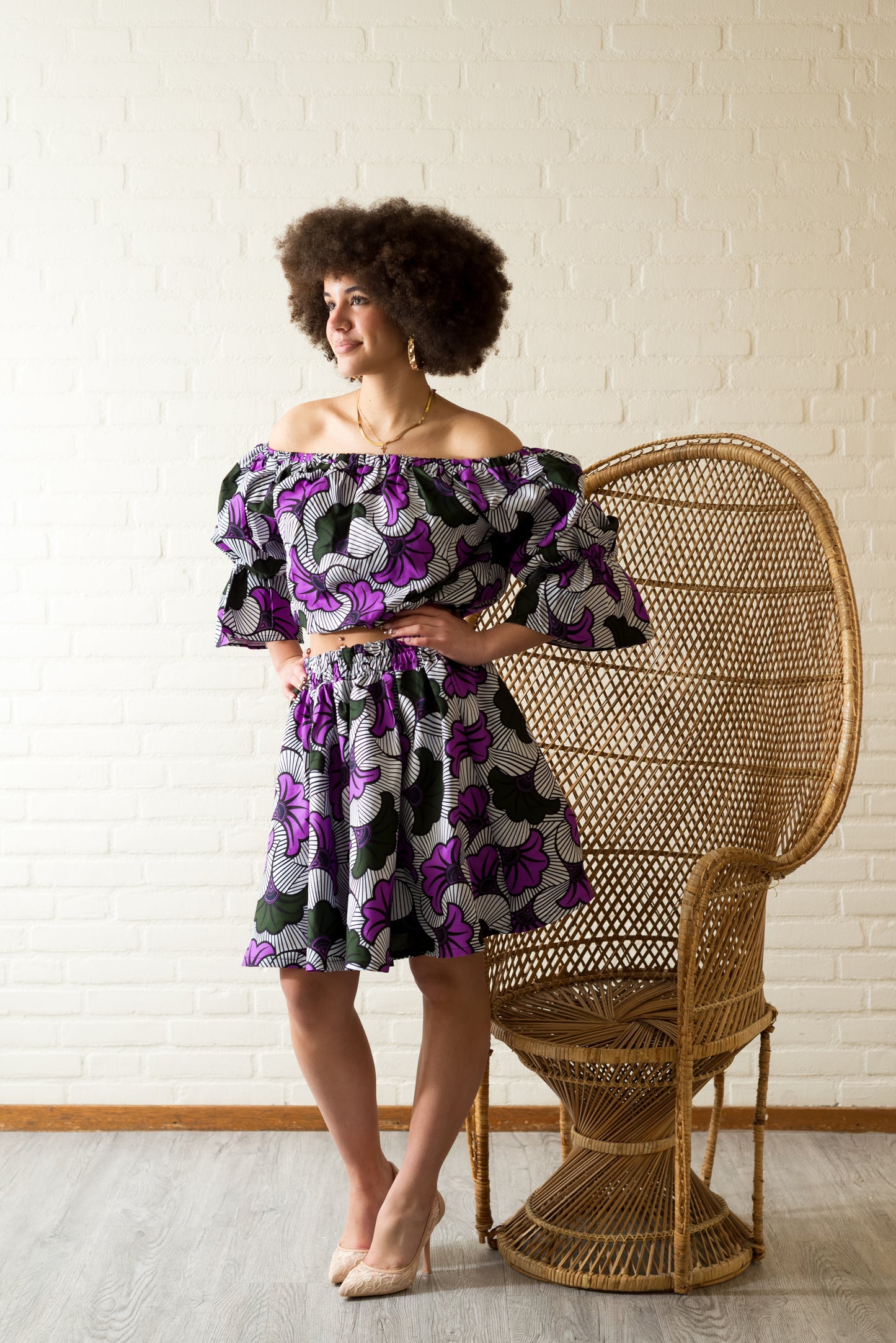 Ankara Rok & Top Set