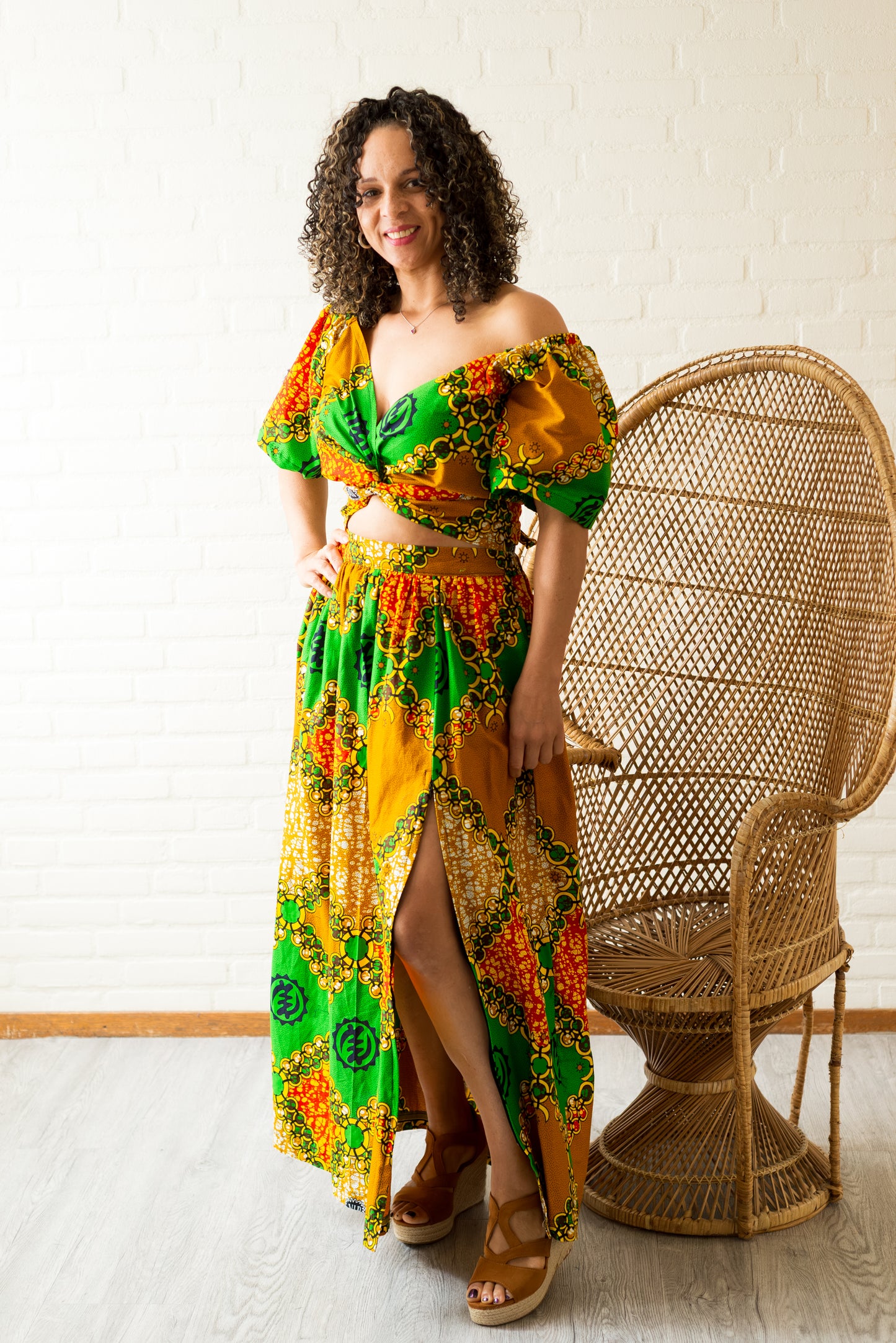 Ankara Rok & Top Set