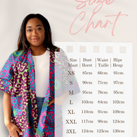Kimono Vest van Afrikaanse Print