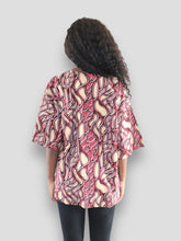 Afbeelding in Gallery-weergave laden, Dashiki Top van Afrikaanse Print - Multicolor 7
