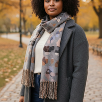 NANA sjaal met luipaardmotief