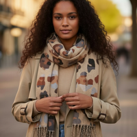 NANA sjaal met luipaardmotief