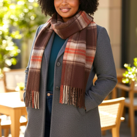 NANA Geruite wollen sjaal