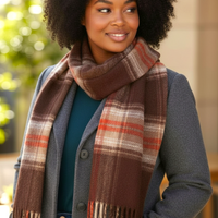 NANA Geruite wollen sjaal