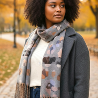 NANA sjaal met luipaardmotief