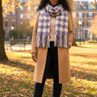 NANA Sjaal met dikke franjes