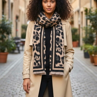 NANA sjaal met luipaardmotief