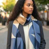 NANA sjaal retroprint