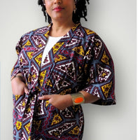 Hoofddoek/Headwrap in Afrikaanse Print