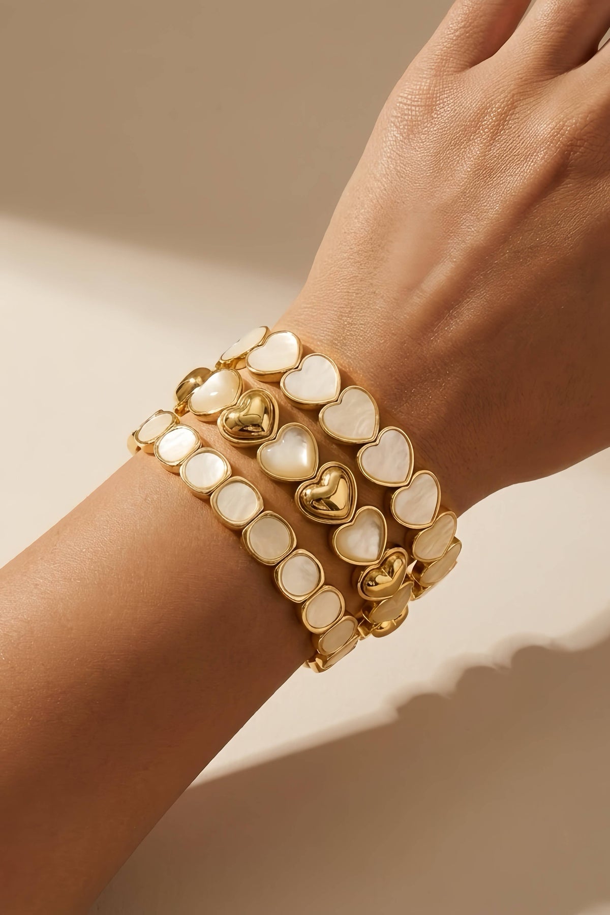 Gekleurde elastische armband