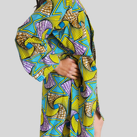 Kimono Vest van Afrikaanse Print