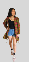 Afbeelding in Gallery-weergave laden, Kimono Vest van Afrikaanse Print
