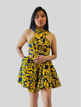 Afbeelding in Gallery-weergave laden, Infinity Multiway Midi Jurk van Afrikaanse Print
