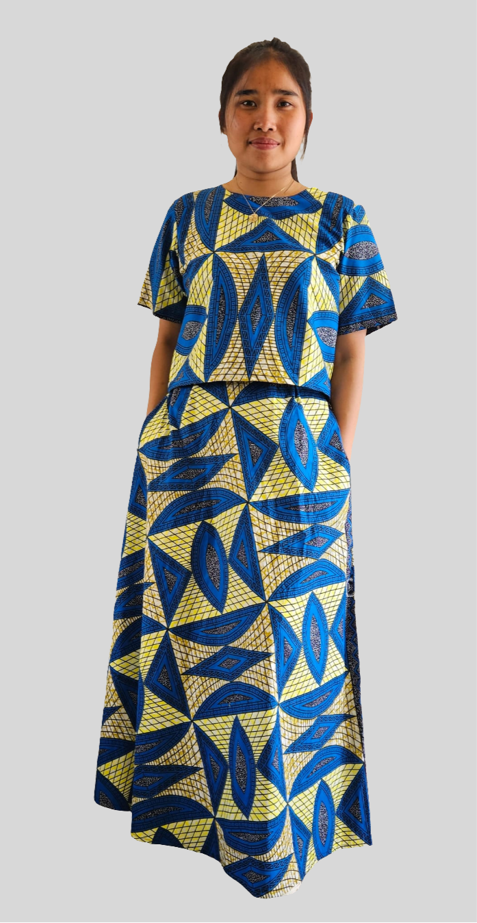 Top en Maxi Rok  Co-ord Set
