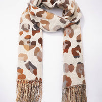 NANA sjaal met luipaardmotief