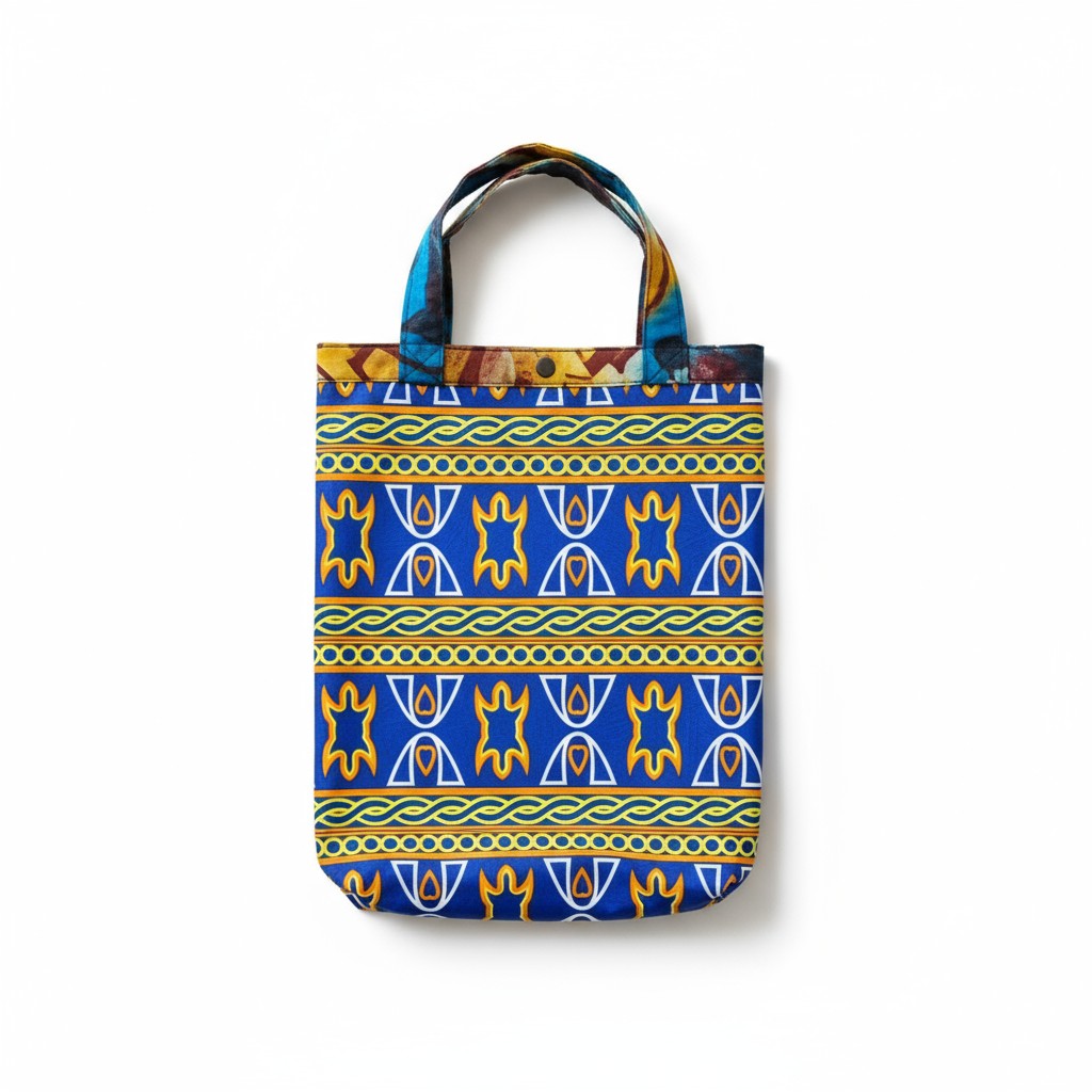 Tote Tas in Afrikaanse Print - Multicolor 5
