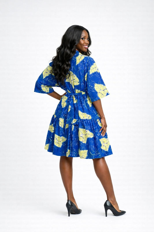 Bubu Jurk-Batik Print