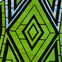 Hoofddoek/Headwrap in Afrikaanse Print