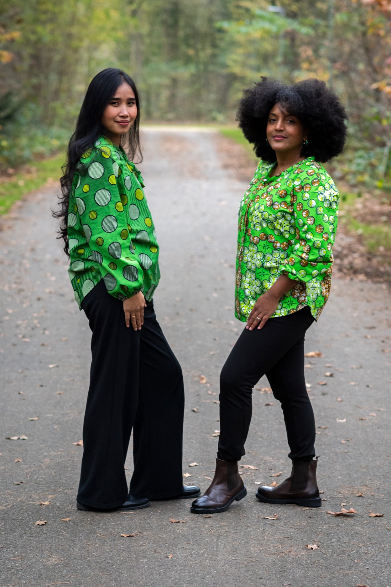 Top van Afrikaanse Print