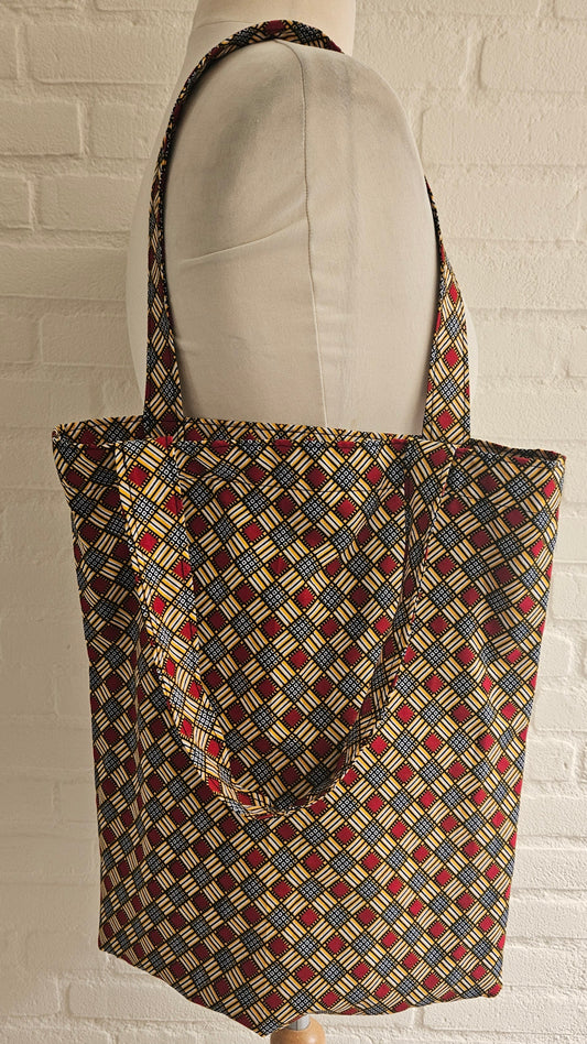 Tote Tas in Afrikaanse Print - Multicolor 2