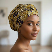 Hoofddoek/Headwrap in Afrikaanse Print