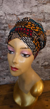 Afbeelding in Gallery-weergave laden, Nana Hoofddoek/Headwrap in Afrikaanse Print
