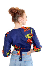 Afbeelding in Gallery-weergave laden, Wrap Top van Afrikaanse Print
