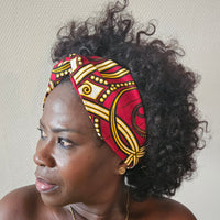 Haarband in Afrikaanse Print