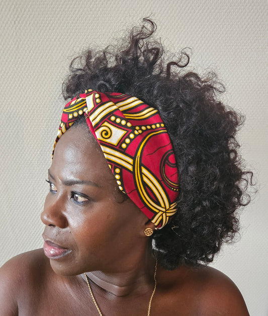Haarband in Afrikaanse Print