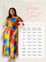 Load image into Gallery viewer, Baggy Broek – Geometrische Print in Felle Kleuren
