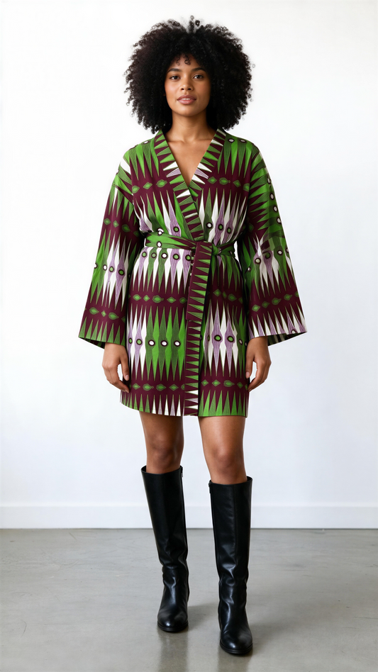 Kimono Jurk van Afrikaanse