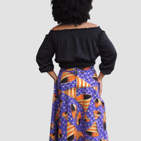 Maxi Rok van Afrikaanse Print